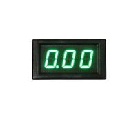 RLZQSGOT Misuratore di Corrente DC 5A Amperometro Amperometro Amp Panel Tester Sensore Include CT Amperometro Monitor Alimentazione DC 4-30V(Green)