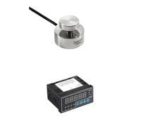 RLZQSGOT Sensore a cella di carico con Display indicatore Sensore di Compressione e Tensione di pesatura 100 kg 200 kg 500 kg 1 T(100KG And Indicator)