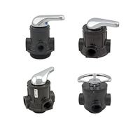 RLZQSGOT Valvola Filtro a Carbone Attivo con Lavaggio Manuale Serie F56 Valvola multiporta ABS/PPO F56A/F56E/F56F for Sistema di Trattamento dell'Acqua(F56A1)