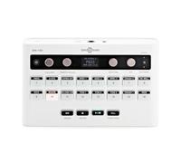 RM-100 Rhythm & Drum Machine di Gear4music, Bianco | 185 Campioni Batteria e 48 Kit con 5 Tipi di Riverbero, USB-C con MIDI, Campioni da 10+ Generi, Bianco