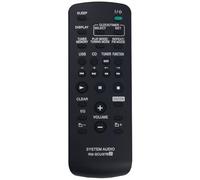 RM-SCU37B - Telecomando di ricambio per sistema audio Sony CMT-BX5 CMTBX5BT CMT-BX5BT CMTEH25 CMT-EH25 CMTEH26 CMT-EH26 CMTFX205 CMT-FX205 CMTNEZ50 CMT-NEZ50 HCDCBX5 HCD-CBX5 HCDEX600 HCD-EX600