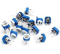 RM065 Potenziometro Resistore Regolabile 100/200/500/1K/2K/5K/10K/20K/50K/100K/200K/500K/1M Kit Potenziometro 13Type X5pcs 65PCS Resistore Accessori specializzati