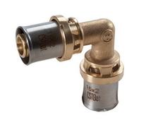 RM122Y016 Raccordo curvo 90Â°, a pressare multipinza 75 x 5 GIACOMINI