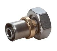 RM179E Raccordo diritto con calotta RM179Y113 1/2" x (16 x 2) Ø 16 mm GIACOMINI