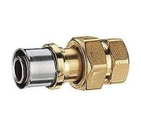 RM18 Raccordo diritto 3 pezzi filettato femmina RM18Y033 1/2"x(16x2) GIACOMINI