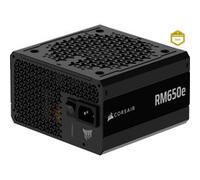 CORSAIR RM650e (2025) Alimentatore ATX completamente modulare a basso rumore con cavo 12V-2x6 - conforme a ATX 3.1 e PCIe 5.1, efficienza Cybenetics Gold, condensatori a 105°C - Nero