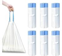 RMAN Sacchetti Lettiera Gatto 90 pezzi con Maniglia 500 x 450 mm per Lettiera Gatto Autopulente, Accessori per Gatti, Durevole, Resistente Agli Strappi, 6 rotoli