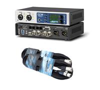 RME Madiface XT II - Interfaccia audio USB di fascia alta, con 2 cavi Keepdrum XLR