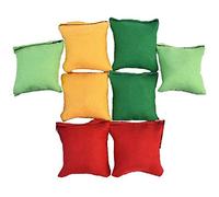 Rmeet Palline da Giocoleria,8 Pack Mini Giocoleria Palle Set Morbido Facile Giocoliere Palle in Pelle PU per Principianti Ragazzi Ragazze Bambini Adulti Multicolore