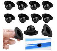 RMENOOR 10 Pz Tappo per Pompa Piscina Tappo per Filtro Piscina Tappi di Ricambio per Piscina per Filtro della Pompa del Terreno della Piscina Compatibile con Piscine INTEX (Nero)