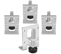RMENOOR 4 Pz Piedini di Livellamento Piedino Livellatore Piedini Regolabili in Altezza Piedini Livellatori Carichi Pesanti Livellatori per Mobili Tavoli Letti Scaffali Armadi