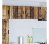 RMIHSJG Armadio da cucina con memoria Kalmar 2 pezzi legno vecchio 50 x 31 x 40 cm moderno in legno armadio per organizzazione cucina soluzione di stoccaggio