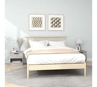 RMIHSJG Comodini 2 pezzi, grigio cemento, materiale in legno con cassetto e scomparto per lo spazio, superficie superiore robusta, materiale resistente all'umidità, design senza tempo per soggiorno