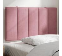 RMIHSJG Cuscino per testiera Hanko rosa 90 cm imbottitura in velluto con imbottitura in schiuma per sostegno e comfort, morbido tessuto vellutato, facile da montare con chiusura lampo