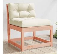 RMIHSJG Divano da giardino con cuscino in legno massello Douglasie per giardino, terrazza, cortile, durevole, in legno, con schienale comodo, design modulare, resistente alle intemperie, per esterni