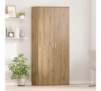 RMIHSJG Highboard Artisan Rovere 80 x 35 x 180 cm con quattro ante e sei ripiani - Armadio moderno per riporre e arredare la casa