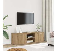 RMIHSJG Mobile Porta TV Rovere Artigianale Legno Multistrato con 2 Scomparti e Ripiani, Ampio Spazio Archiviazione per Lettori DVD e Oggetti Decorativi, Design Moderno e Materiale