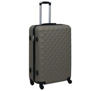 RMIHSJG Robusto trolley rigido ABS rosa con 4 ruote a 360 gradi e serrature di sicurezza per bagagli e viaggi di lavoro, antracite., 48 x 28 x 71 cm