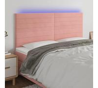 RMIHSJG Rosa 200 x 5 x 118/128 cm SaMt con illuminazione regolabile in altezza e strisce tagliabili per un design elegante e un supporto eccellente iM
