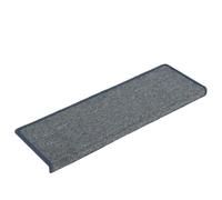 RMIHSJG Tappetini per gradini, 30 pezzi, 65 x 21 x 4 cm, colore viola e blu, antiscivolo, in PP trapuntato per interni, tappetini per gradini con doppio lato