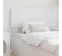 RMIHSJG Testiera bianca 90 cm Materiale legno Testiera moderna con telaio in legno per camera da letto Facile da montare e curare Supporto funzionale per la schiena per comfort