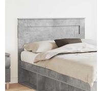 RMIHSJG Testiera in cemento grigio 120 cm in legno con accattivante pannello posteriore per camera da letto stile minimalista, costruzione robusta ed estetica moderna, design facile da pulire