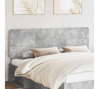 RMIHSJG Testiera in cemento grigio 180 cm Materiale in legno con parte posteriore elegante per il design moderno della camera da letto, testiera funzionale per arredamento tradizionale e contemporaneo