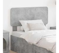 RMIHSJG Testiera in cemento grigio 75 cm Materiale in legno Testiera moderna con telaio in legno per camera da letto Facile da montare e curare Supporto funzionale per la schiena per comfort