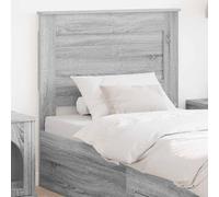 RMIHSJG Testiera Sonoma grigia, 80 cm, materiale in legno, moderna per camera da letto, dal design elegante e dalla costruzione durevole per un facile montaggio e facile da pulire