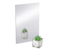 RMIVEGLIA Set di 4 specchio adesivo, specchio adesivo per armadio, specchio da muro, Decorazione da Parete per Casa, Bagno e Ufficio. Facile da installare e versatile., 20*30