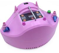 RMJEZTQD Pompa elettrica Portatile di precisione for Palloncini, Pompa for Palloncini a Doppio ugello, gonfiatore for Palloncini con Doppio Foro, temporizzazione e quantità del gonfiaggio