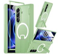 RMOCR Custodia magnetica per Samsung Galaxy Z Fold 8 Ultra, adatta per MagSafe, protezione per lo schermo integrata, protezione con cerniera, supporto invisibile, grado militare, antiurto, per ZFold8