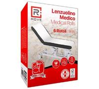 RMove 1 Conf. da 6pz 60 cm x 60 m Lenzuolino Medico 2 Veli Pura Cellulosa