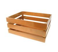 RMS CESTINO BICI BICICLETTA Cassetta in vero legno colore naturale