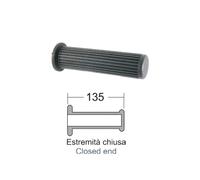 Rms-Classic - Coppia manopole nere Piaggio Vespa Px Arcobaleno 125-150-200cc 179