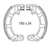 Rms Classic Pattini Dei Freni Piaggio Vespa 50cc/et3/primavera 125cc 2100492 225120180