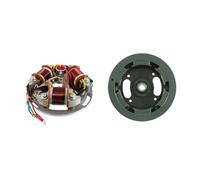 Rms Classic Statore e Volano completo RMS Classic Piaggio Vespa 6 Volt 150776-133503-71473-97709-56747 - Adattabile x Vespa 125 VNA-VNB-GT-GTR 1°-Super-TS 1°-150 VBA-VBB-GL-Sprint-Super 1°