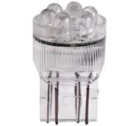 RMS Coppia Lampadine 12V A 6 LED T20 Doppia Intensità Bianco Couple Lamps 12V 6-LED T20 Double Intensity White