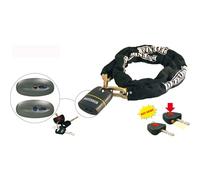 RMS DEFENDER 2 Catena in acciaio temperato con lucchetto DEFENDER 2 Chain with padlock