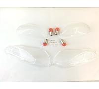 RMS KIT 4 GEMME FRECCE TRASPARENTI STALKER - CON 4 LAMPADINE OMAGGIO