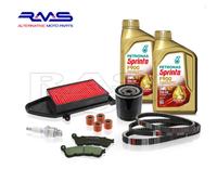 RMS Kit Tagliando + 2lt Olio Petronas F900 5w40 Piaggio BEVERLY 300 ABS 2016 - 2