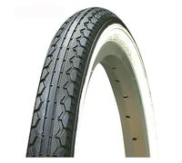 RMS Pneumatico per Bici Olanda - Graziella - Epoca Clincher 16 x 1.75 cm Bianca/Nera