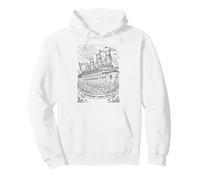 RMS Queen Mary casa infestata Case Horror spaventose preferite Felpa con Cappuccio