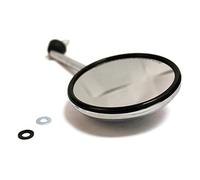 SPECCHIO SPECCHIETTO RETROVISORE SINISTRO SX CROMATO VESPA LX 50 125 150 2T 4T