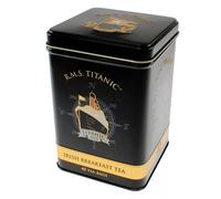 RMS TITANIC 1912 Irish Breakfast Tea Tin 40 bustine di tè White Star Line regalo