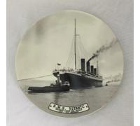 RMS Titanic 20cm Belfast Lough Mare Trials Osso Cina Piatto 1912-2012 Centenario