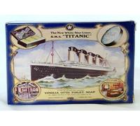 RMS Titanic Sapone 170g Autentica Crema Vinolia Otto Toilette Bagno Bianco St...