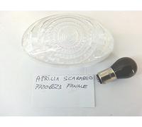 RMS VETRO STOP TRASPARENTE FANALE POSTERIORE SCARABEO motore minarelli 1997 al 2005 - CON LAMPADINA