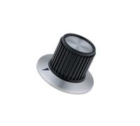 RN-112B Manopola con flangia plastica Øasse: 6,35 mm Ø22,7 x 23 mm SCI