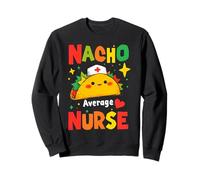 RN Mexican Funny Cinco de Mayo Nacho Average Nurse Felpa